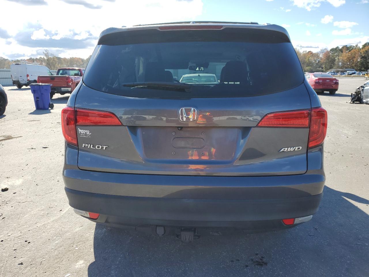 2018 Honda Pilot VIN 5FNYF6H67JB022710 Copart auction photo, front end damage thumbnail 6