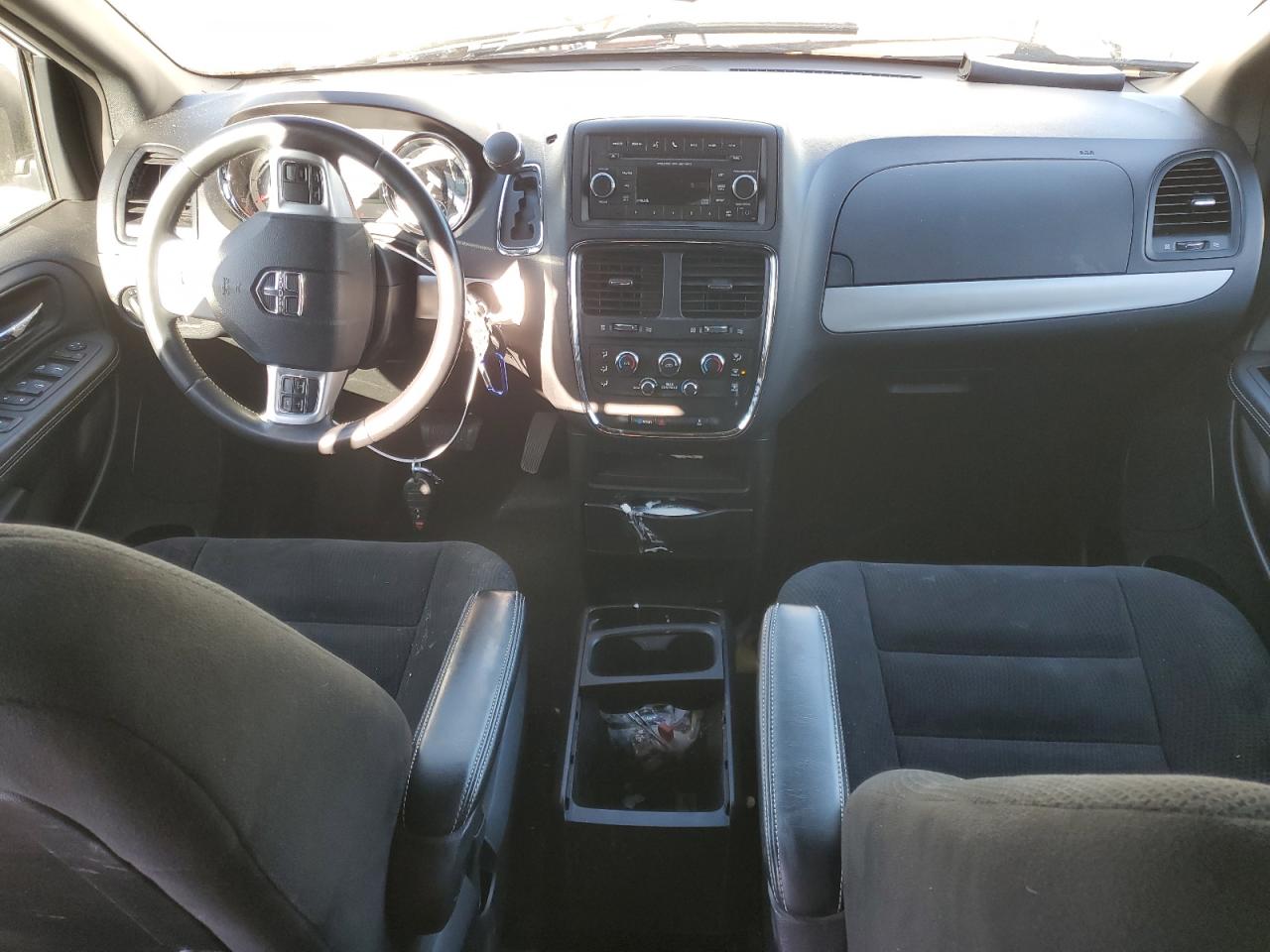 2015 Dodge Caravan VIN 2C4RDGBG8FR581079 Copart auction photo, front end / side damage thumbnail 8