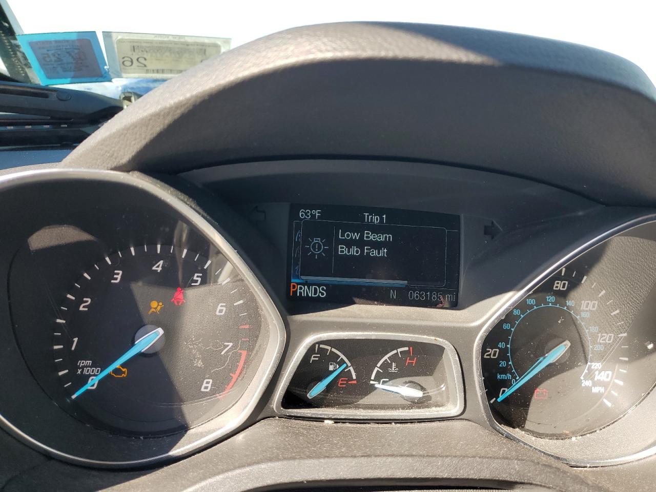 2016 Ford Escape VIN 1FMCU9GX4GUC48498 Copart auction photo, front end damage thumbnail 9