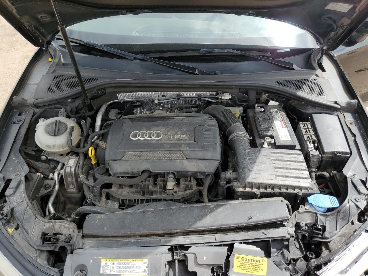 2015 Audi A3 VIN WAUBFGFFXF1011731 Copart auction photo, front end / minor dent/scratches damage thumbnail 11