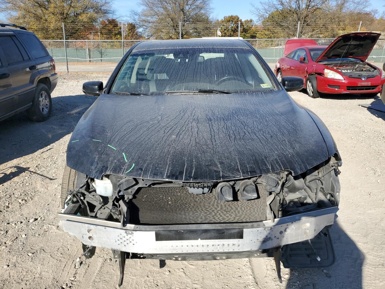 2014 Acura RLX VIN JH4KC1F50EC003834 Copart auction photo, front end / side damage thumbnail 5