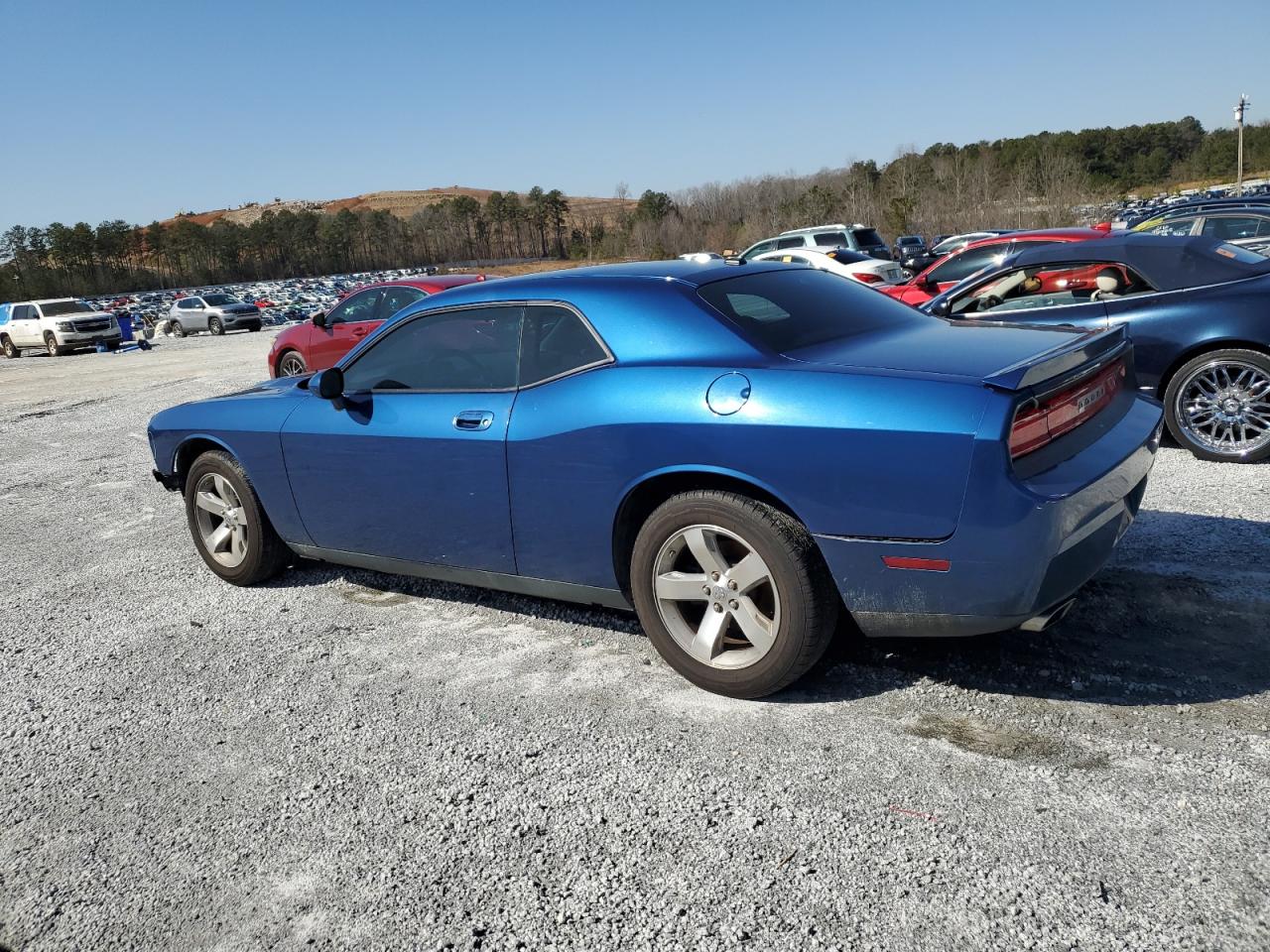 2009 Dodge Challenger VIN 2B3LJ44VX9H604950 Copart auction photo, front end / rear end damage thumbnail 2