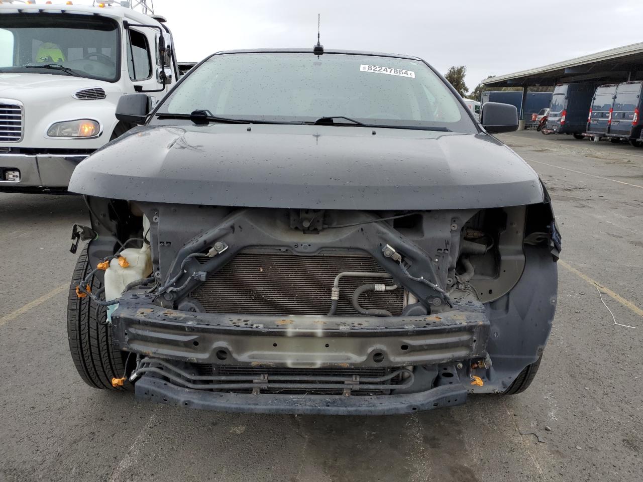 2008 Ford Edge VIN 2FMDK38C08BA85858 Copart auction photo, front end damage thumbnail 5