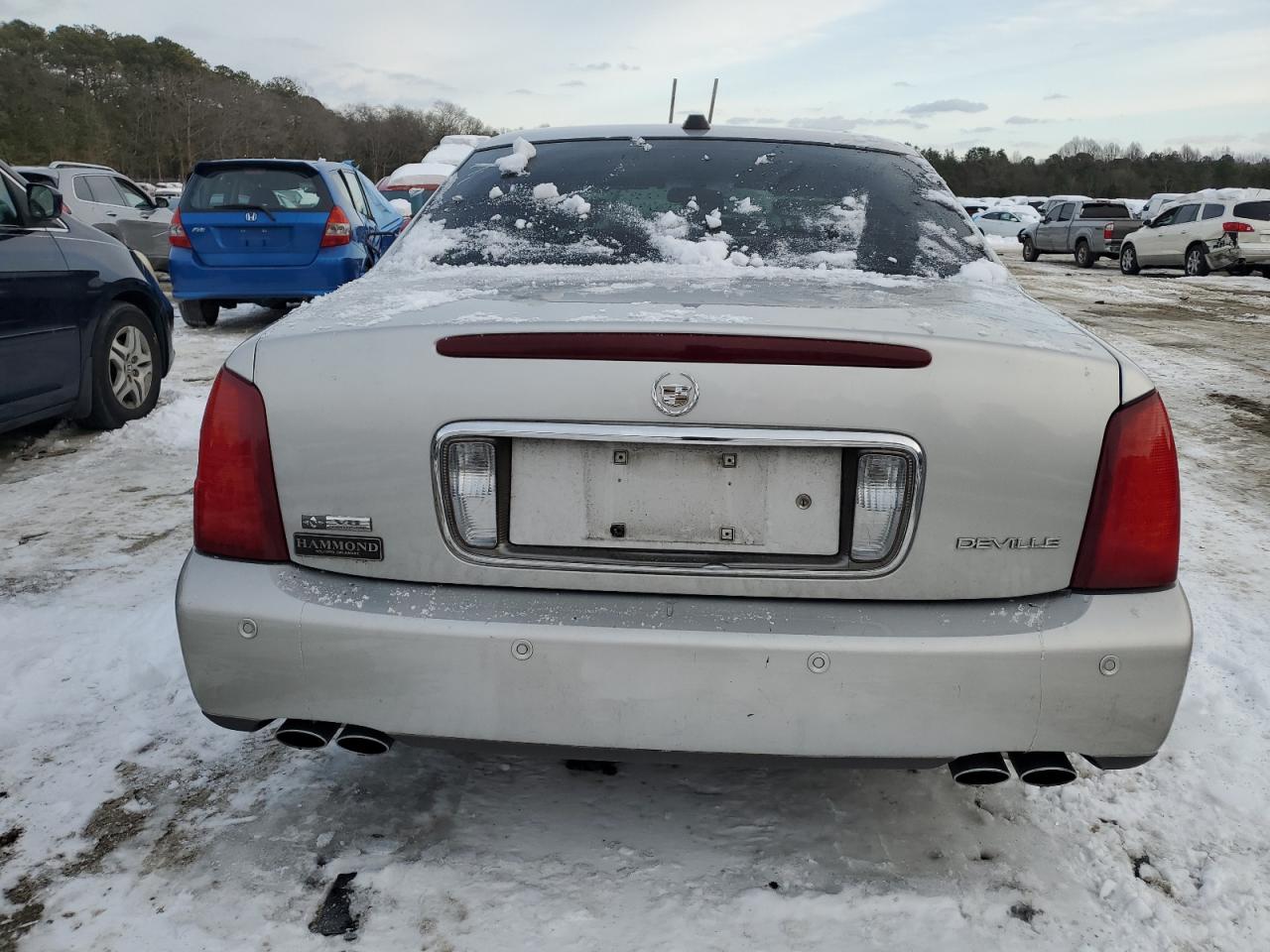 2004 Cadillac De Ville VIN 1G6KD57Y34U187516 Copart auction photo, front end damage thumbnail 6
