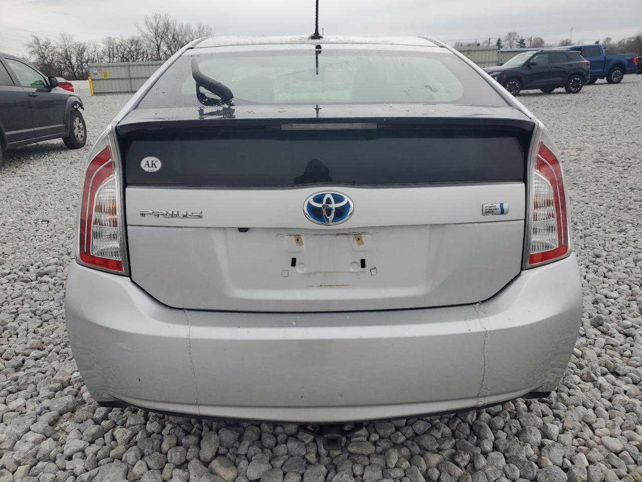 2015 Toyota Prius VIN JTDKN3DUXF0398710 Copart auction photo, front end / minor dent/scratches damage thumbnail 6