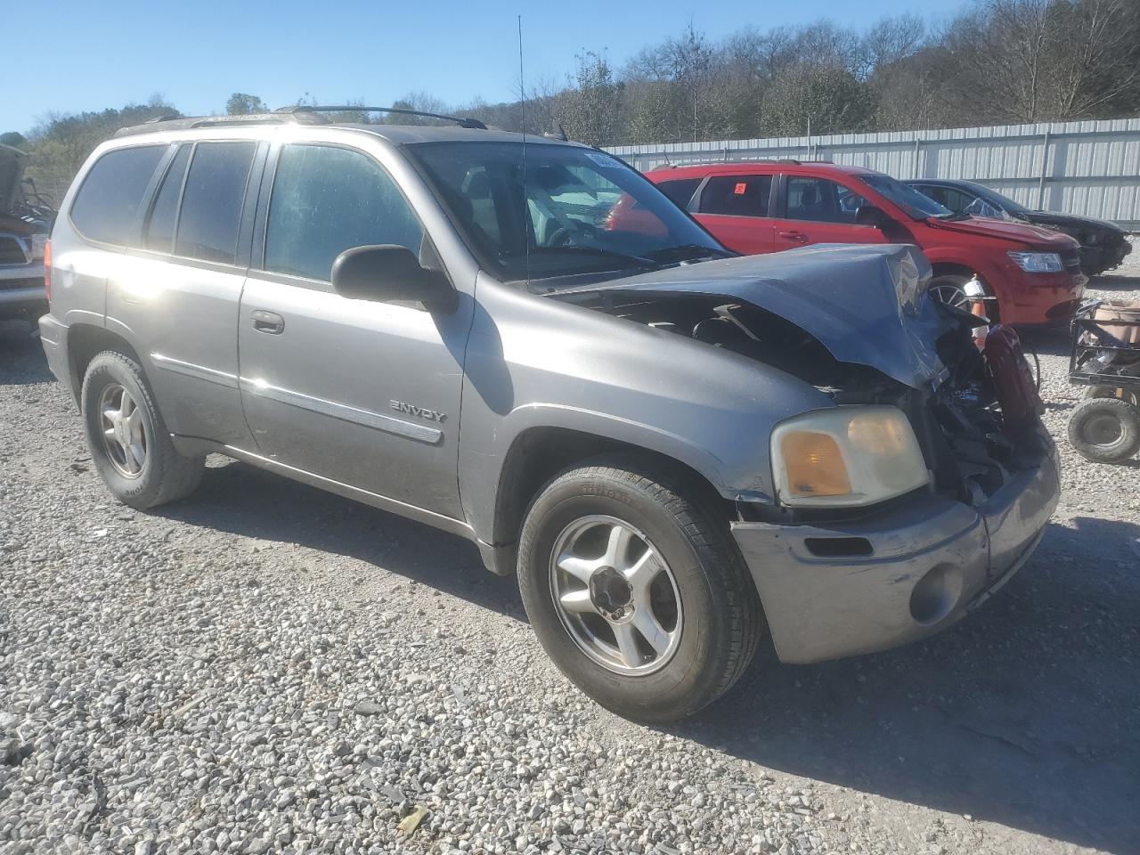 2006 GMC Envoy VIN 1GKDS13S662184697 Copart auction photo, front end damage thumbnail 4