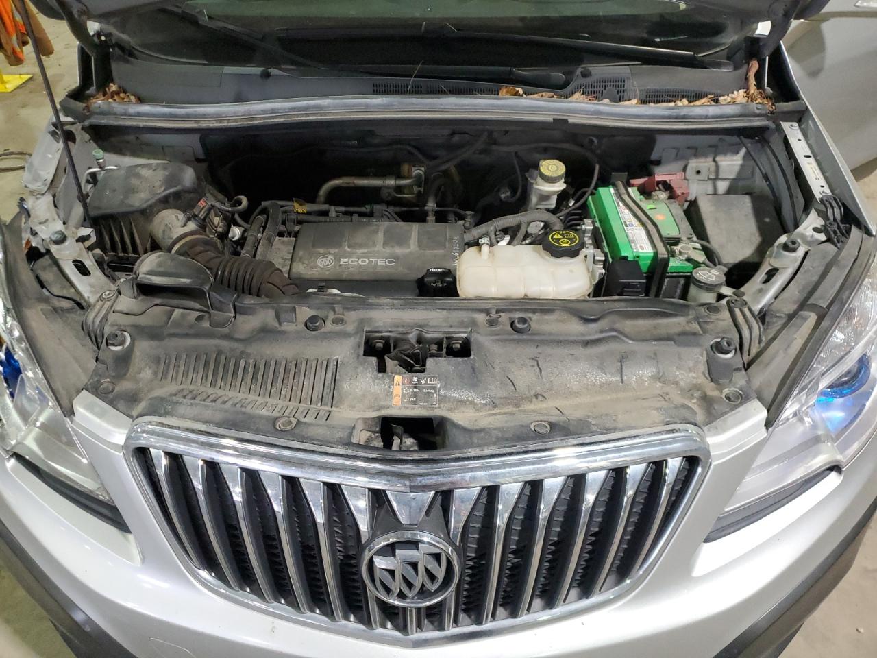 2016 Buick Encore VIN KL4CJBSB6GB710372 Copart auction photo, front end damage thumbnail 12
