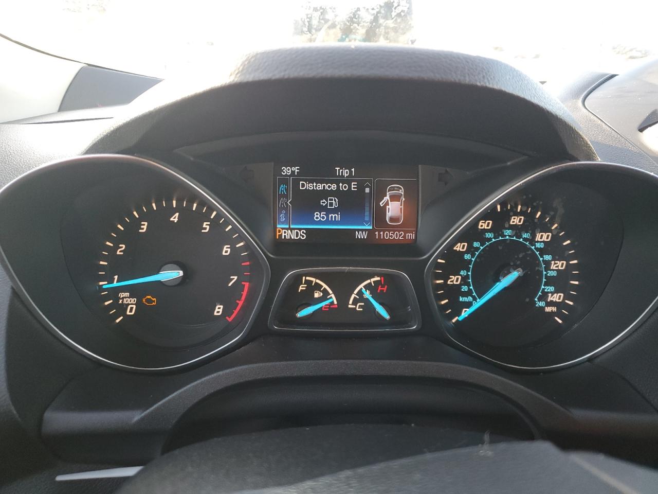 2015 Ford Escape VIN 1FMCU0J99FUA94620 Copart auction photo, normal wear damage thumbnail 9