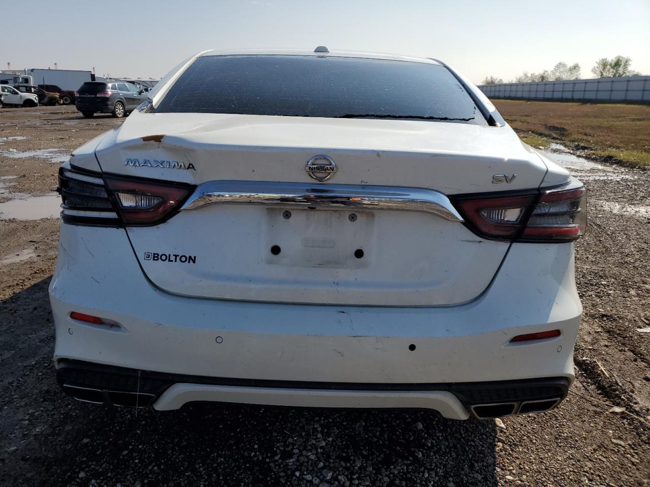 2020 Nissan Maxima VIN 1N4AA6CV0LC372913 Copart auction photo, all over damage thumbnail 6