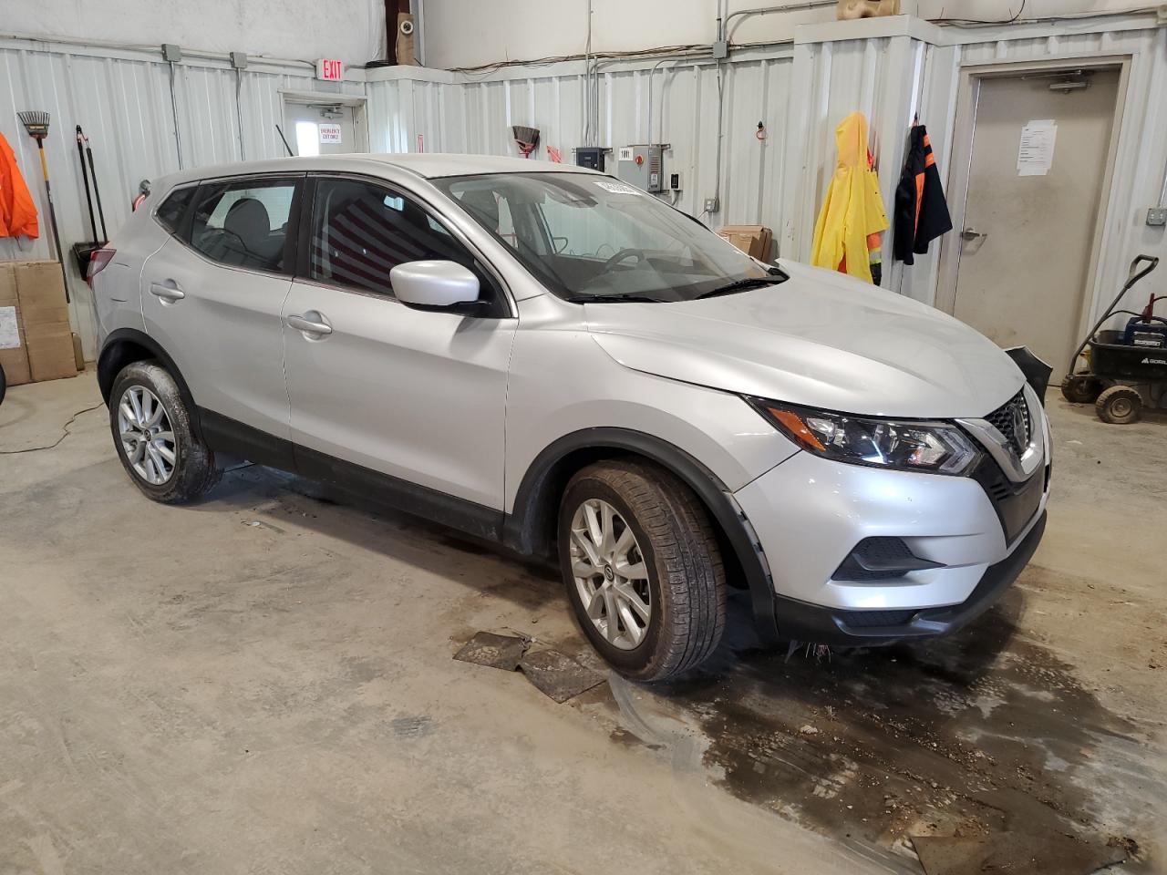 2021 Nissan Rogue VIN JN1BJ1AW5MW663536 Copart auction photo, front end / side damage thumbnail 4