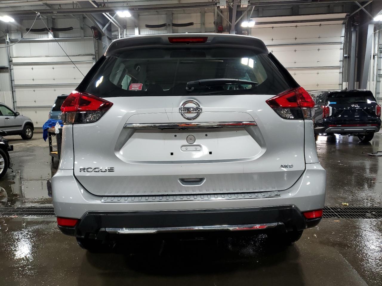 2018 Nissan Rogue VIN KNMAT2MV5JP507675 Copart auction photo, side damage thumbnail 6