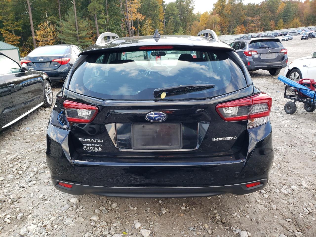 2022 Subaru Impreza VIN 4S3GTAV66N3704346 Copart auction photo, front end / side damage thumbnail 6