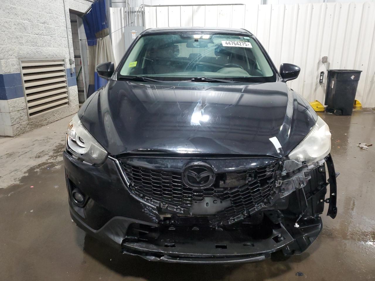 2013 Mazda CX-5 VIN JM3KE4CE1D0166257 Copart auction photo, front end / side damage thumbnail 5