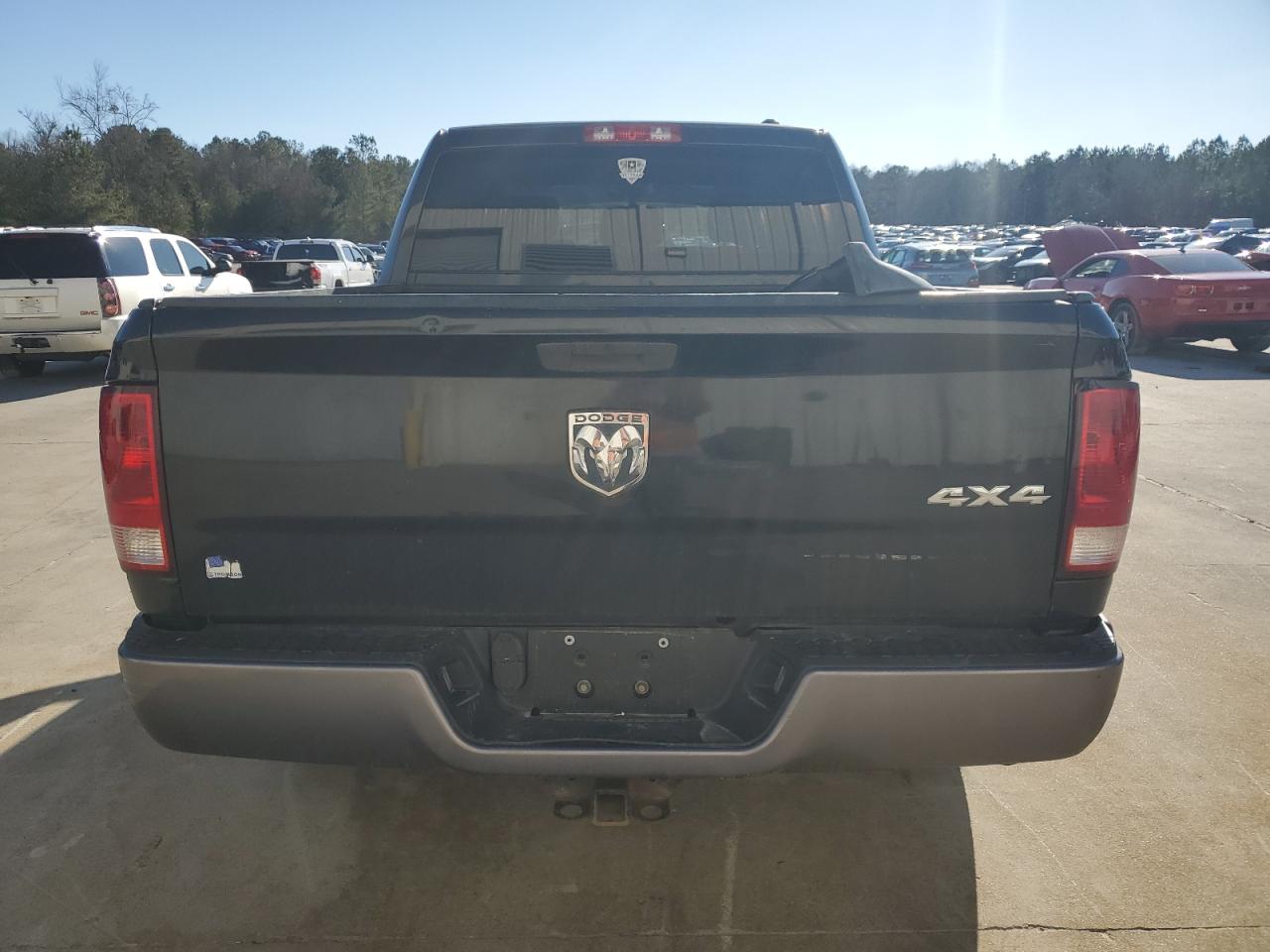 2009 Dodge RAM VIN 1D3HV13T09S724277 Copart auction photo, front end / side damage thumbnail 6