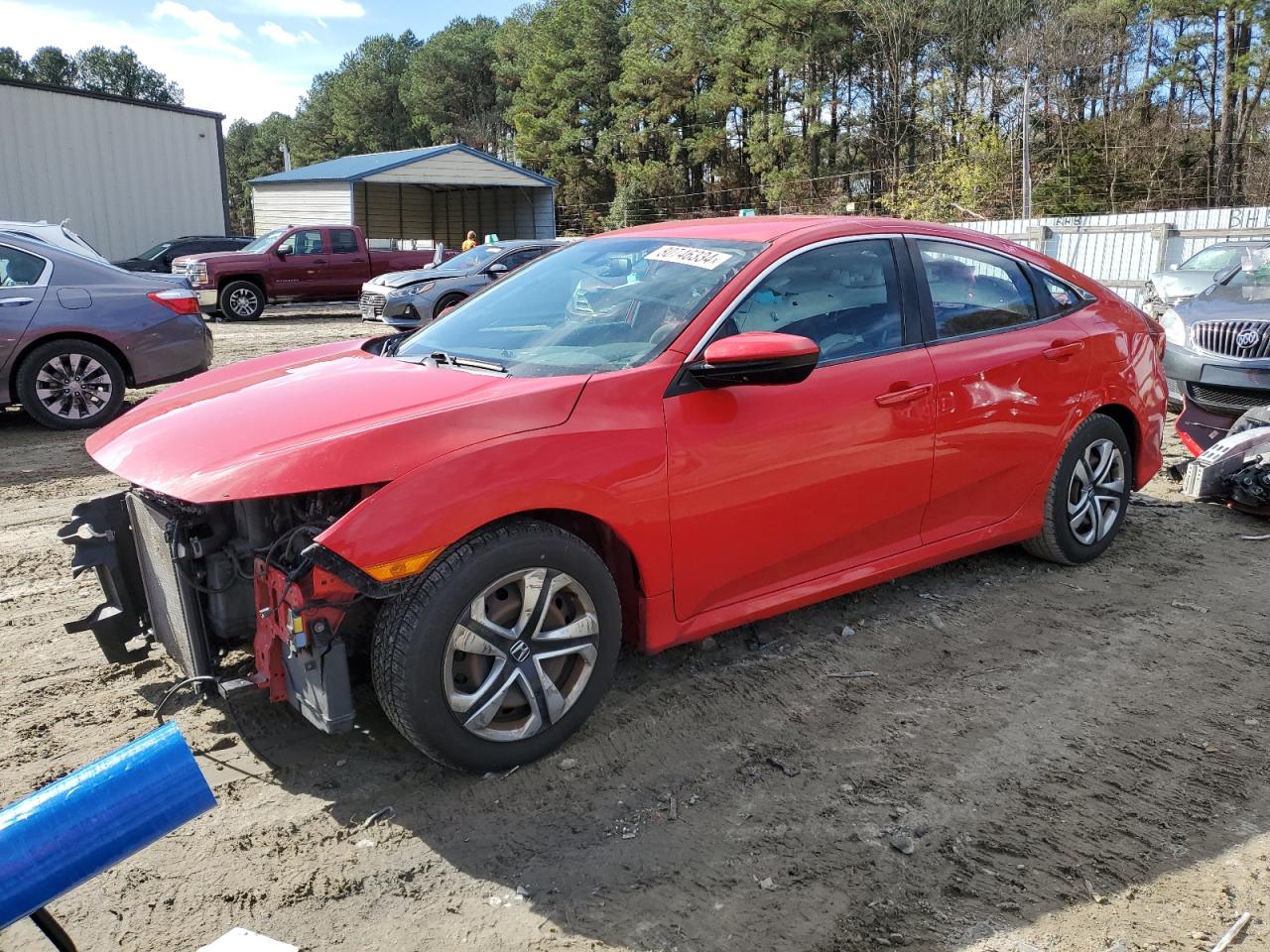 2017 Honda Civic VIN 2HGFC2F54HH503068