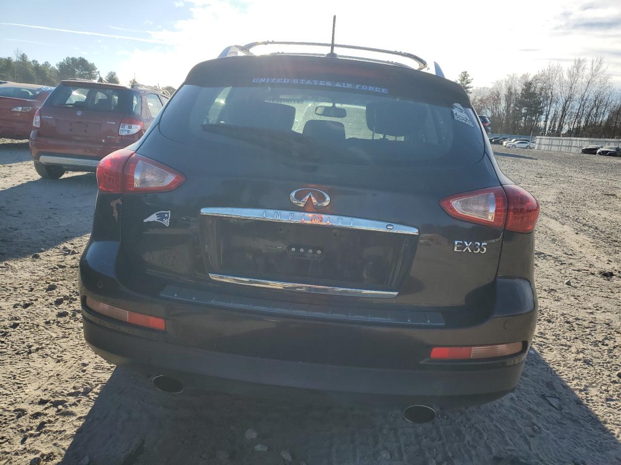 2010 Infiniti EX VIN JN1AJ0HR7AM756216 Copart auction photo, minor dent/scratches damage thumbnail 6