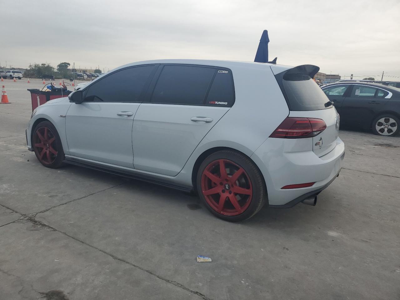2018 Volkswagen GTI VIN 3VW447AU7JM289552 Copart auction photo, side damage thumbnail 2