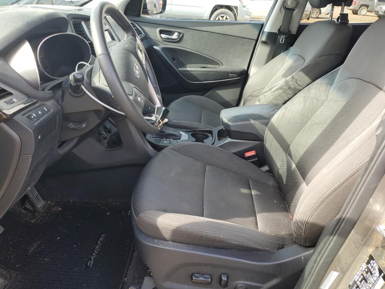 2013 Hyundai Santa Fe VIN 5XYZU3LA4DG101625 Copart auction photo, side / rear end damage thumbnail 7