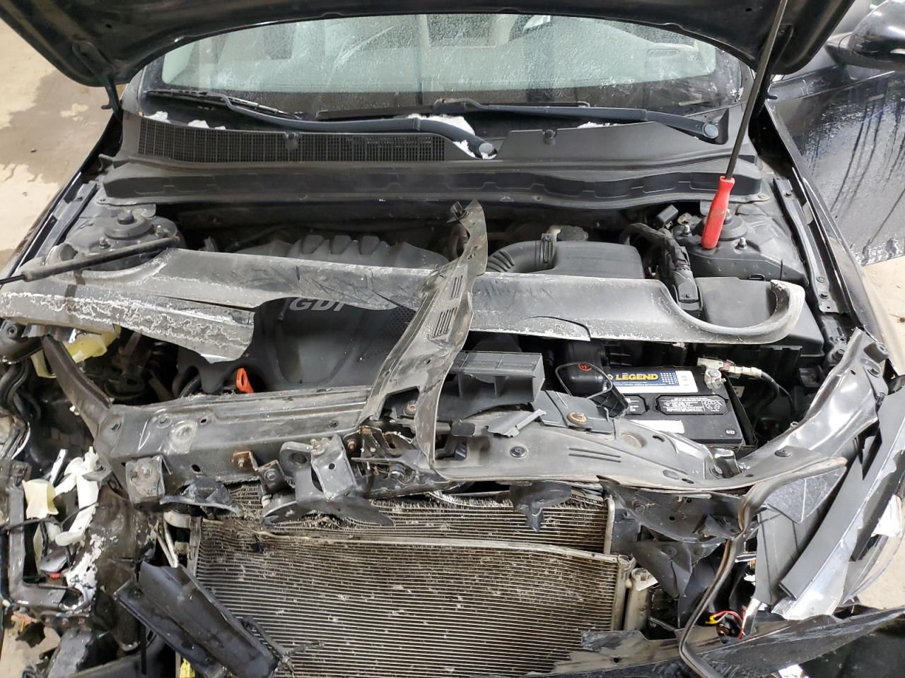2013 KIA Optima VIN 5XXGM4A7XDG241865 Copart auction photo, front end / rear end damage thumbnail 13