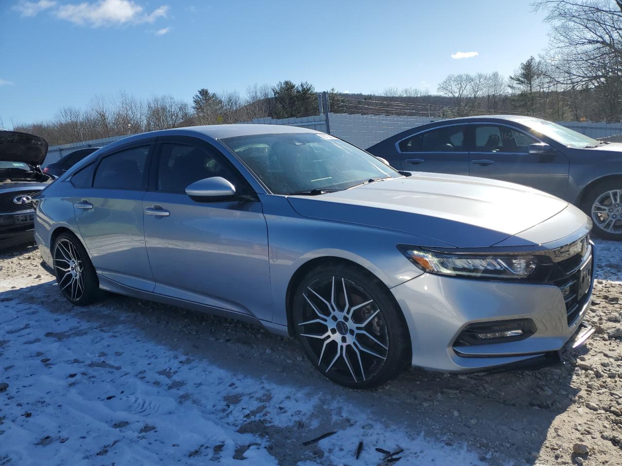 2020 Honda Accord VIN 1HGCV1F36LA093385 Copart auction photo, rear end / undercarriage damage thumbnail 4