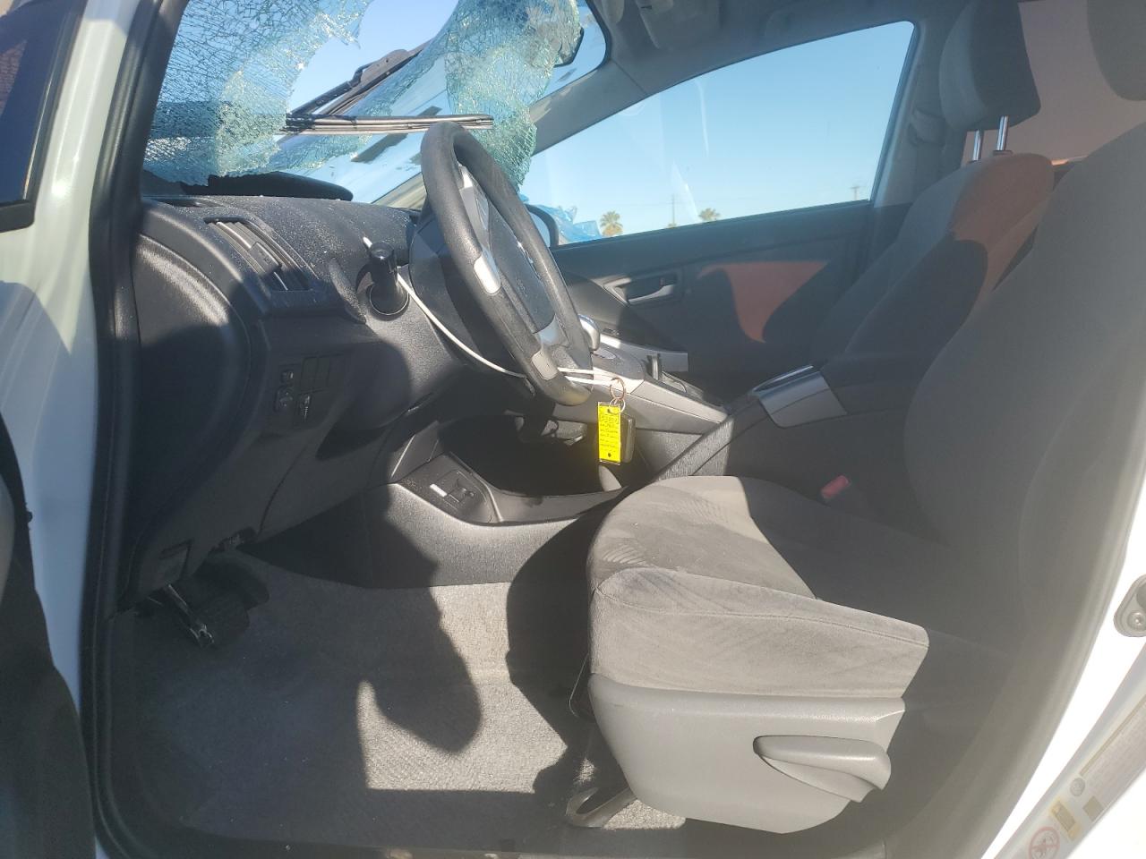 2013 Toyota Prius VIN JTDKN3DU1D5656998 Copart auction photo, front end / side damage thumbnail 7