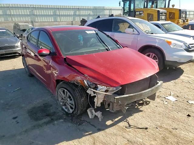 2017 Hyundai Elantra VIN KMHD84LF6HU237481 Copart auction photo, front end / rear end damage thumbnail 11