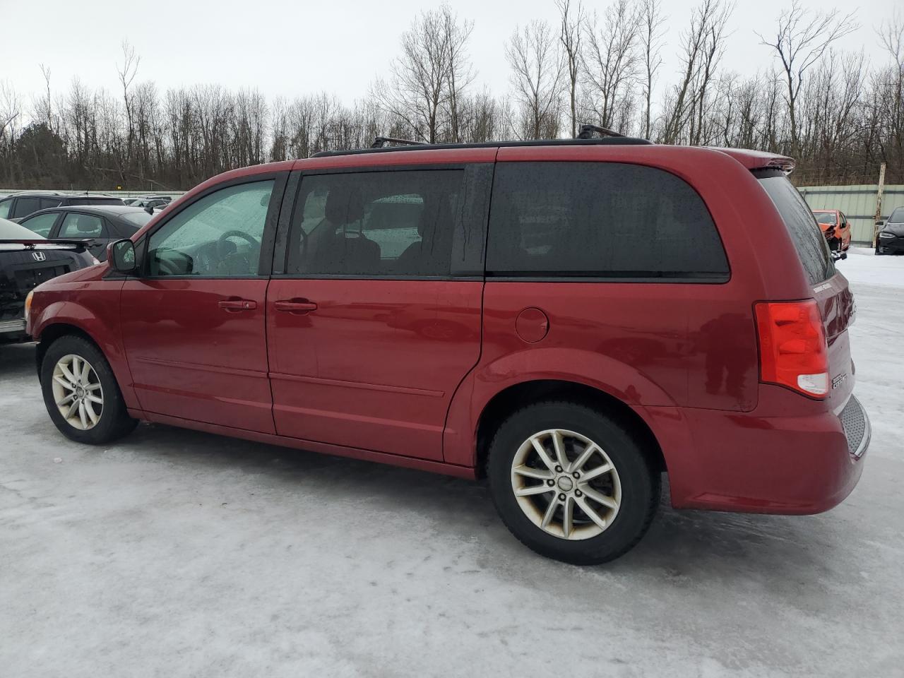 2014 Dodge Caravan VIN 2C4RDGCG6ER254077 Copart auction photo, front end damage thumbnail 2