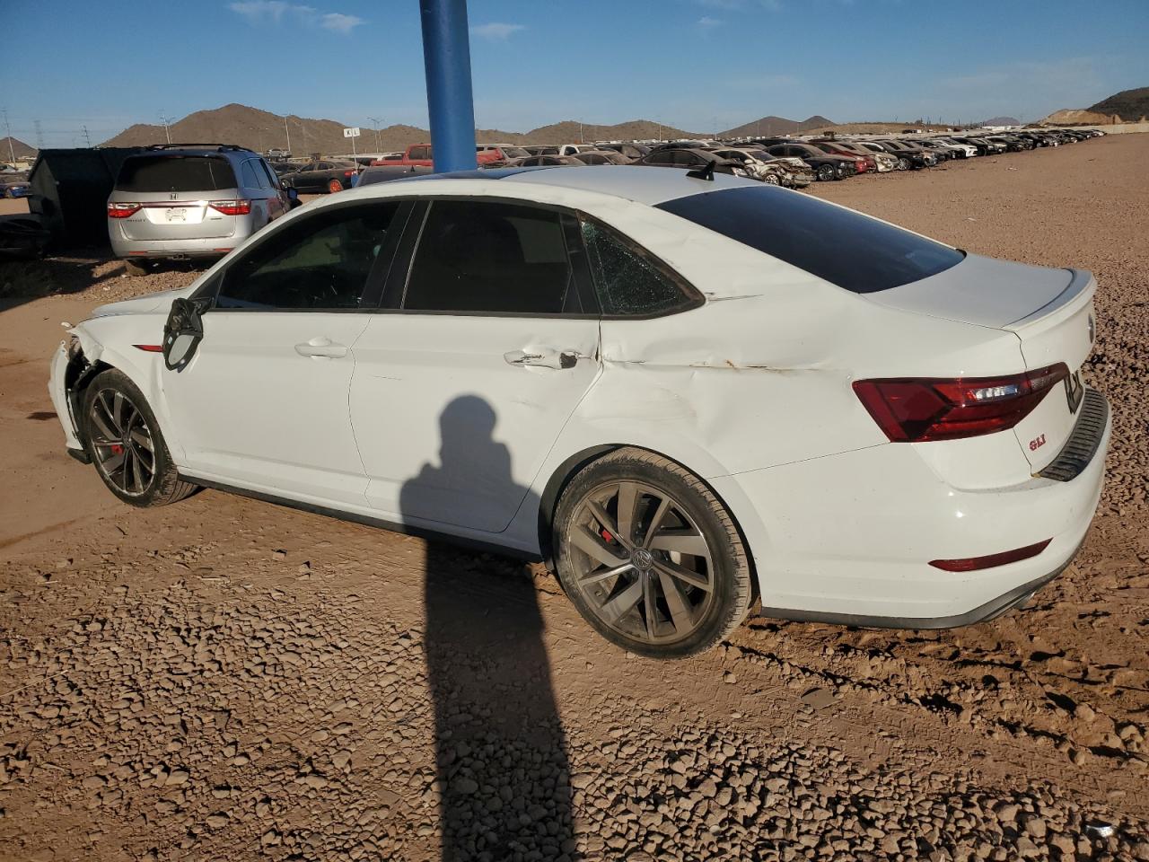 2021 Volkswagen Jetta VIN 3VW5T7BU6MM103476 Copart auction photo, front end / side damage thumbnail 2