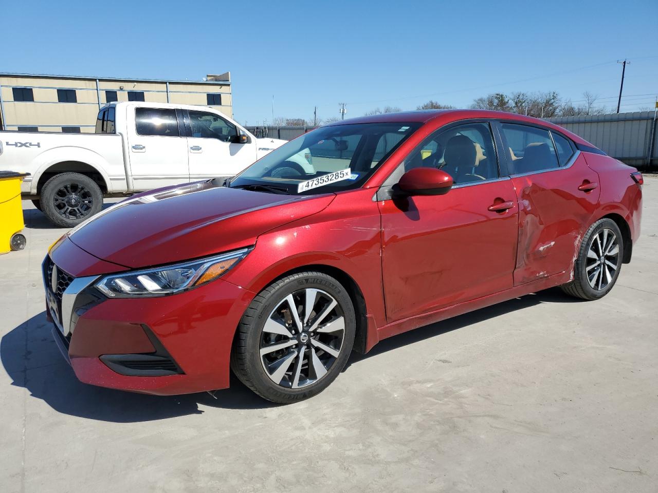 2022 Nissan Sentra VIN 3N1AB8CV4NY262303