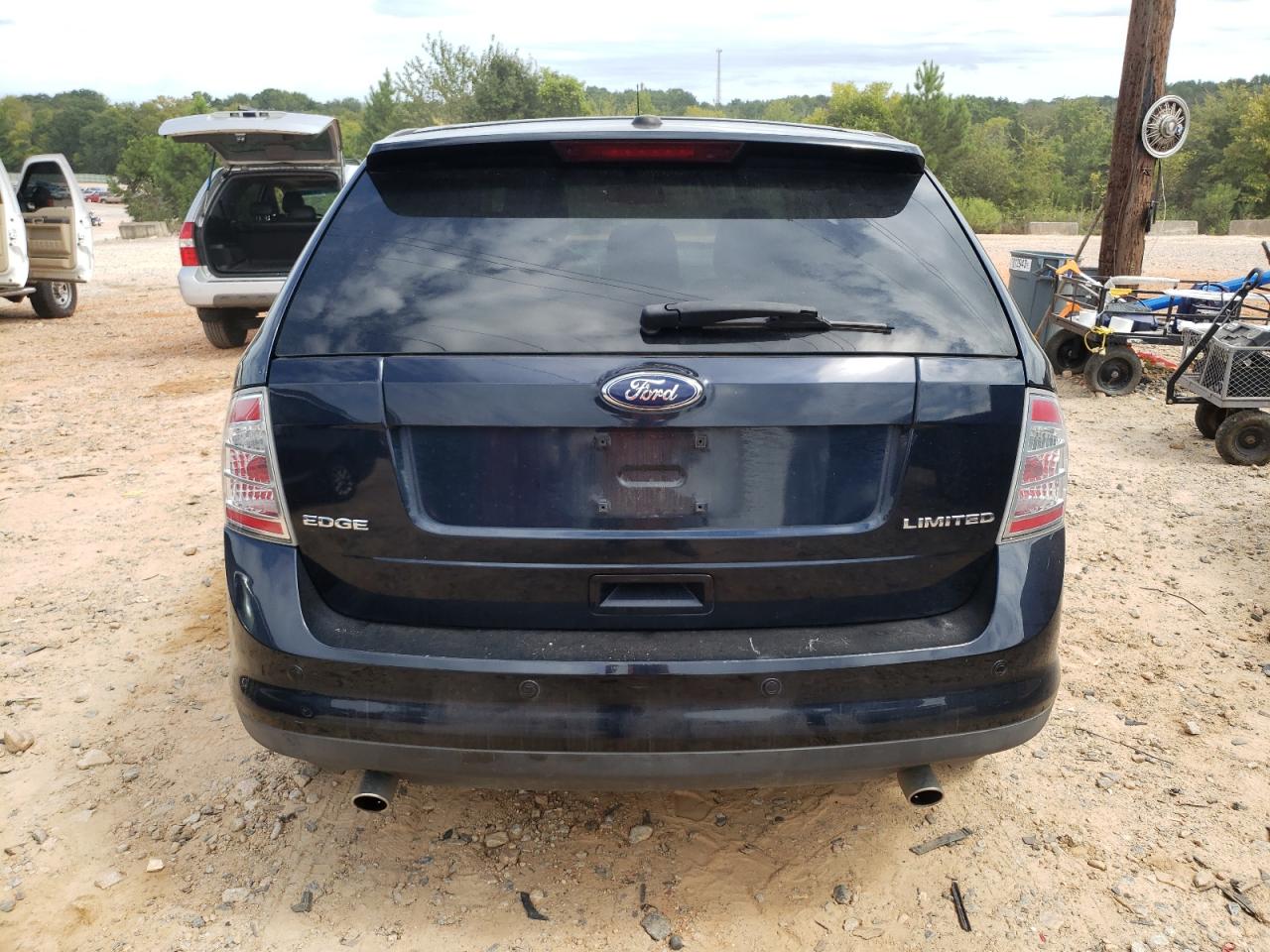 2010 Ford Edge VIN 2FMDK3KC0ABA87060 Copart auction photo, front end / side damage thumbnail 6