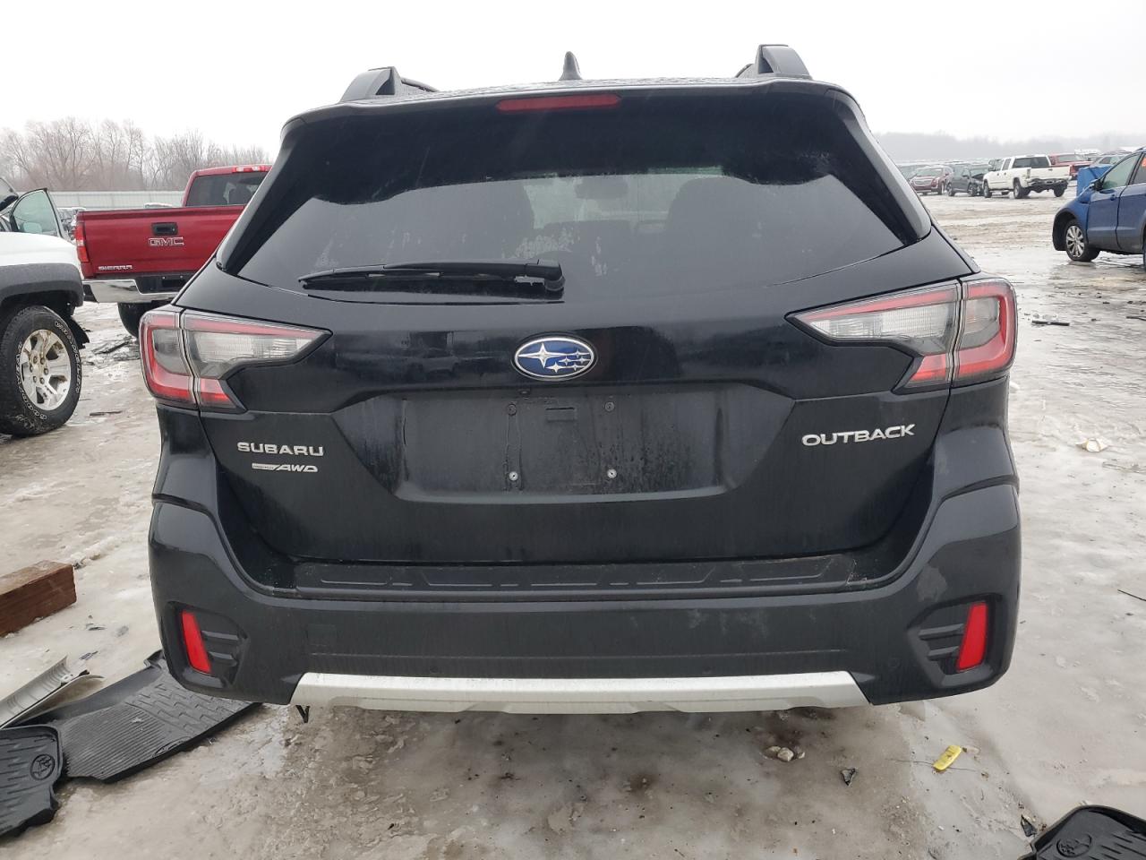 2020 Subaru Outback VIN 4S4BTANC7L3247166 Copart auction photo, all over damage thumbnail 6