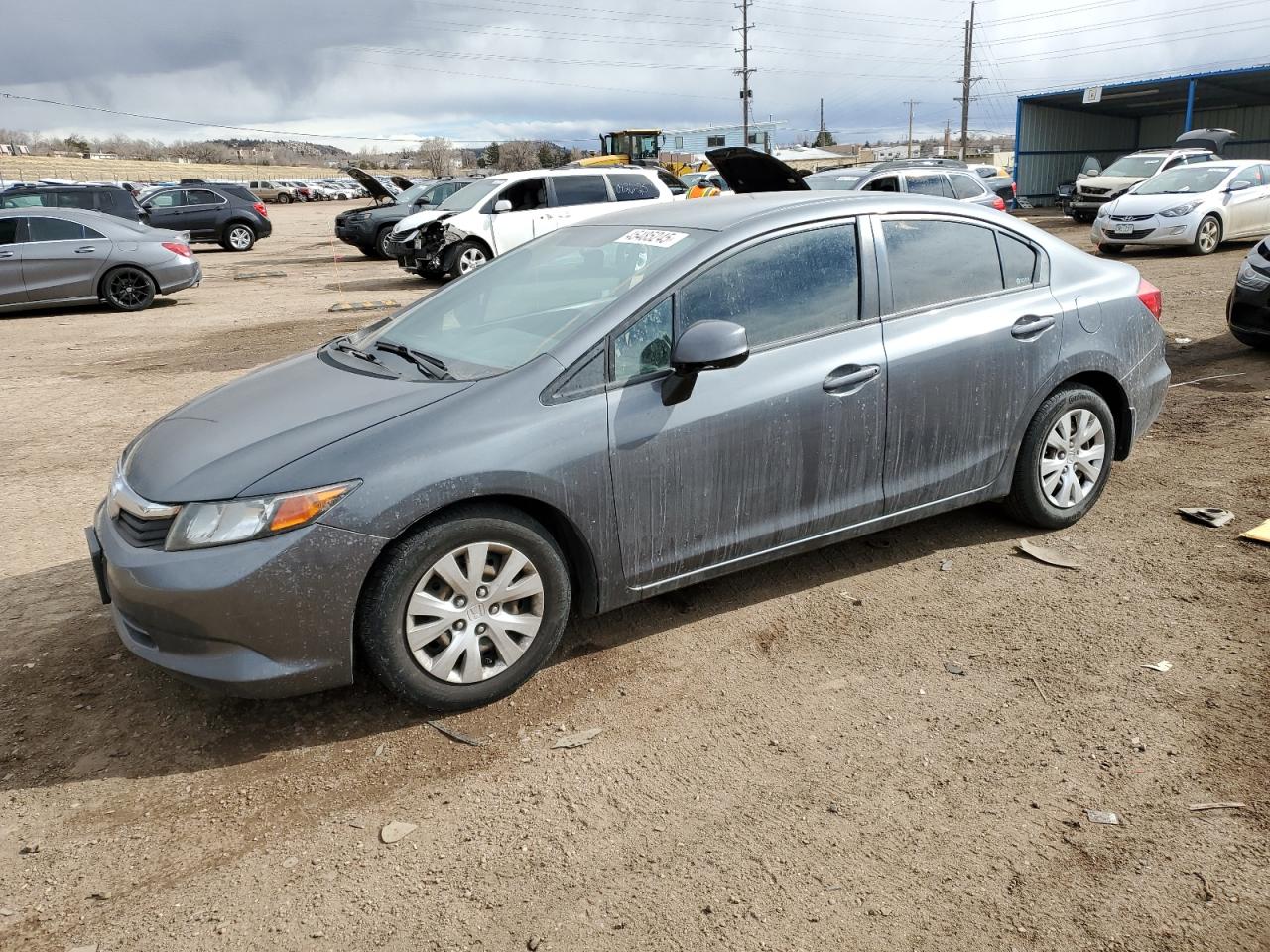 2012 Honda Civic VIN 2HGFB2F54CH318899