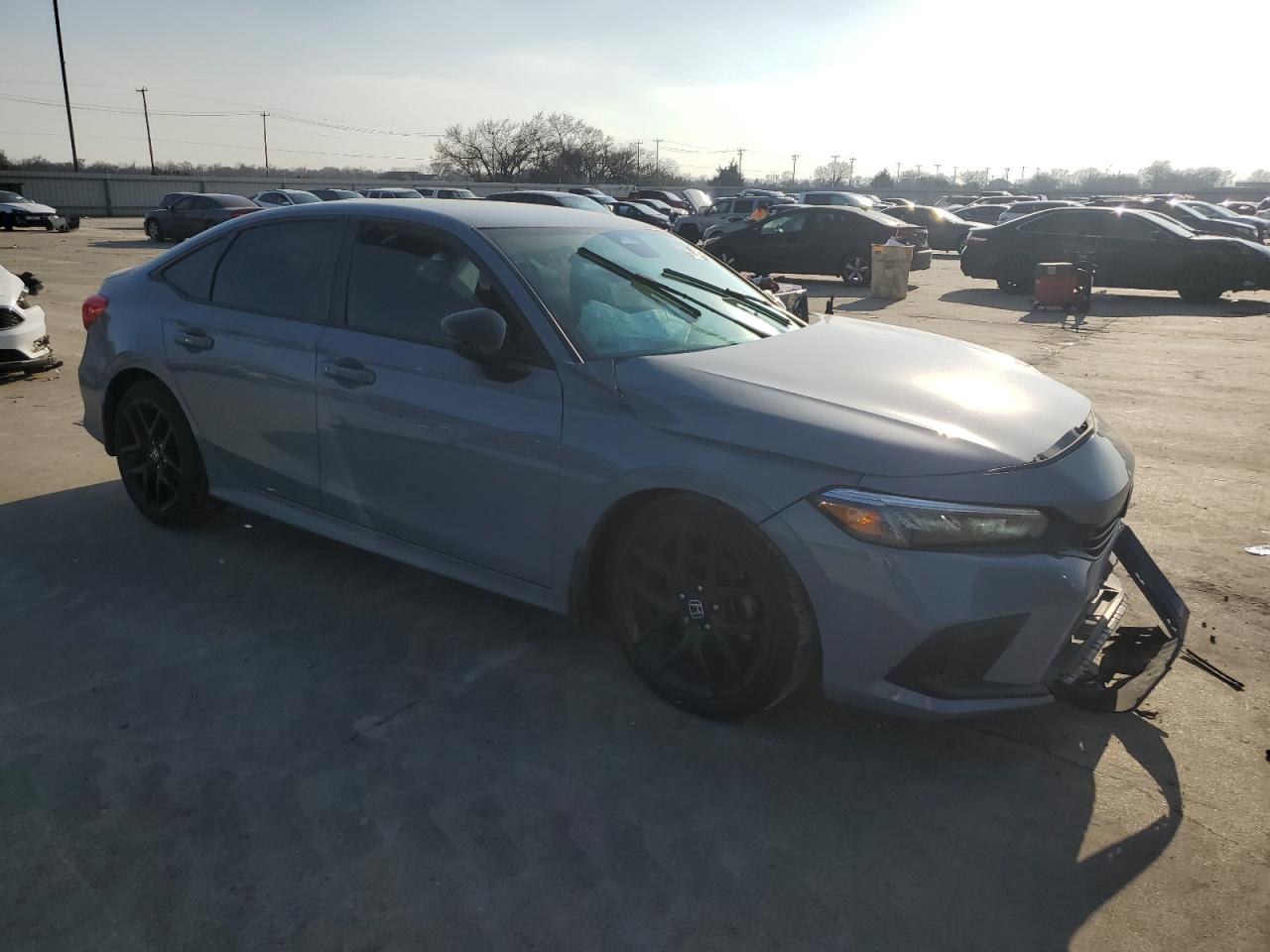 2024 Honda Civic VIN 2HGFE2F53RH555609 Copart auction photo, front end damage thumbnail 4