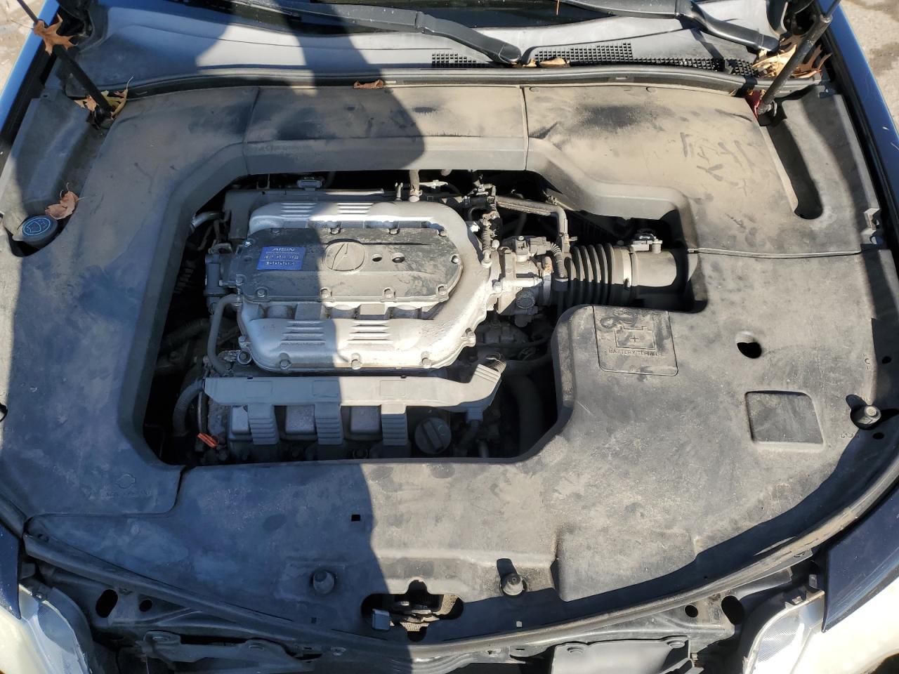 2009 Acura TL VIN 19UUA86269A000535 Copart auction photo, front end / side damage thumbnail 12