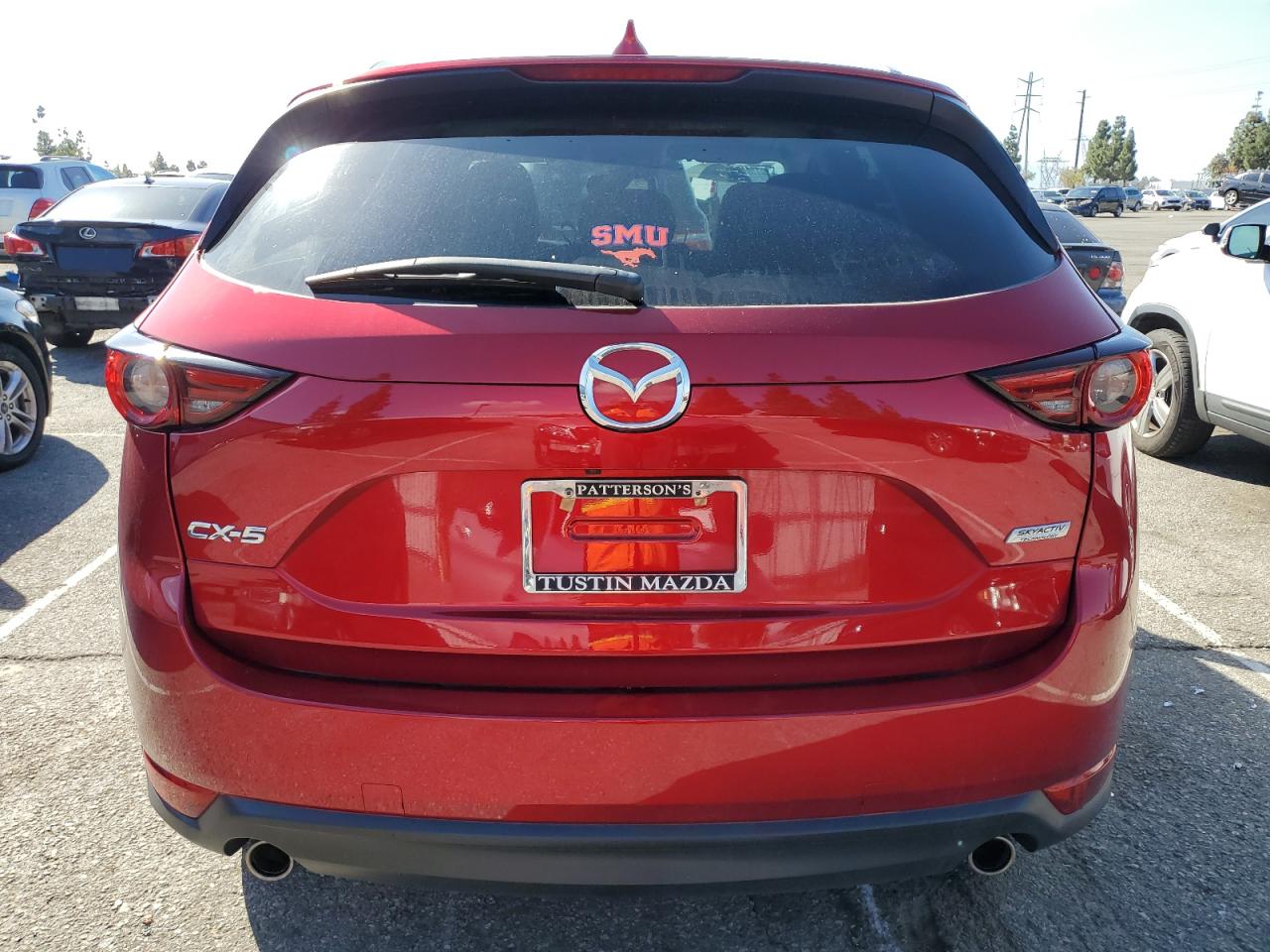 2018 Mazda CX-5 VIN JM3KFADM5J0376258 Copart auction photo, front end damage thumbnail 6