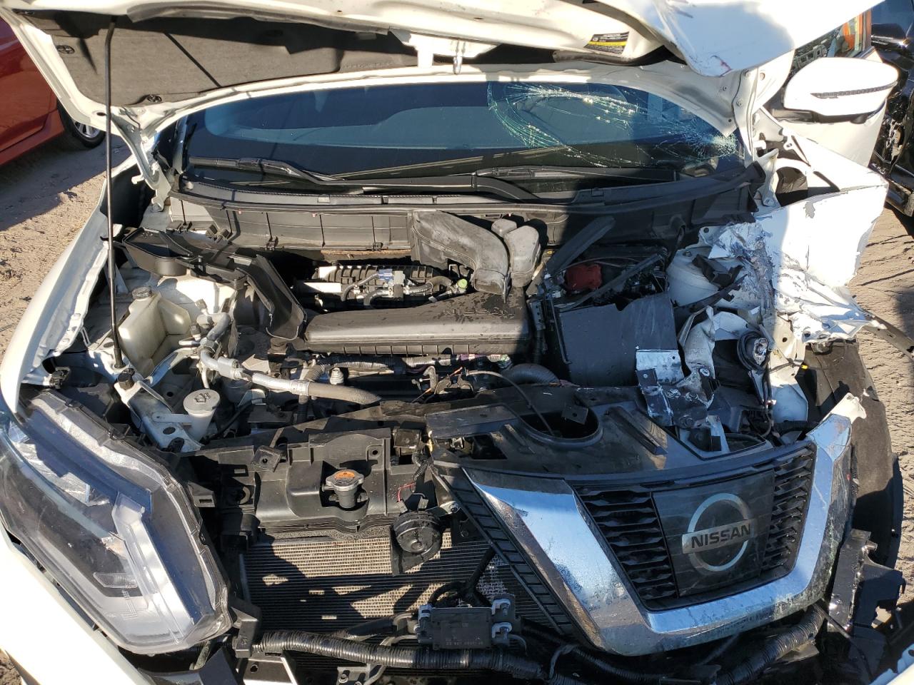 2017 Nissan Rogue VIN 5N1AT2MT5HC891596 Copart auction photo, front end damage thumbnail 12