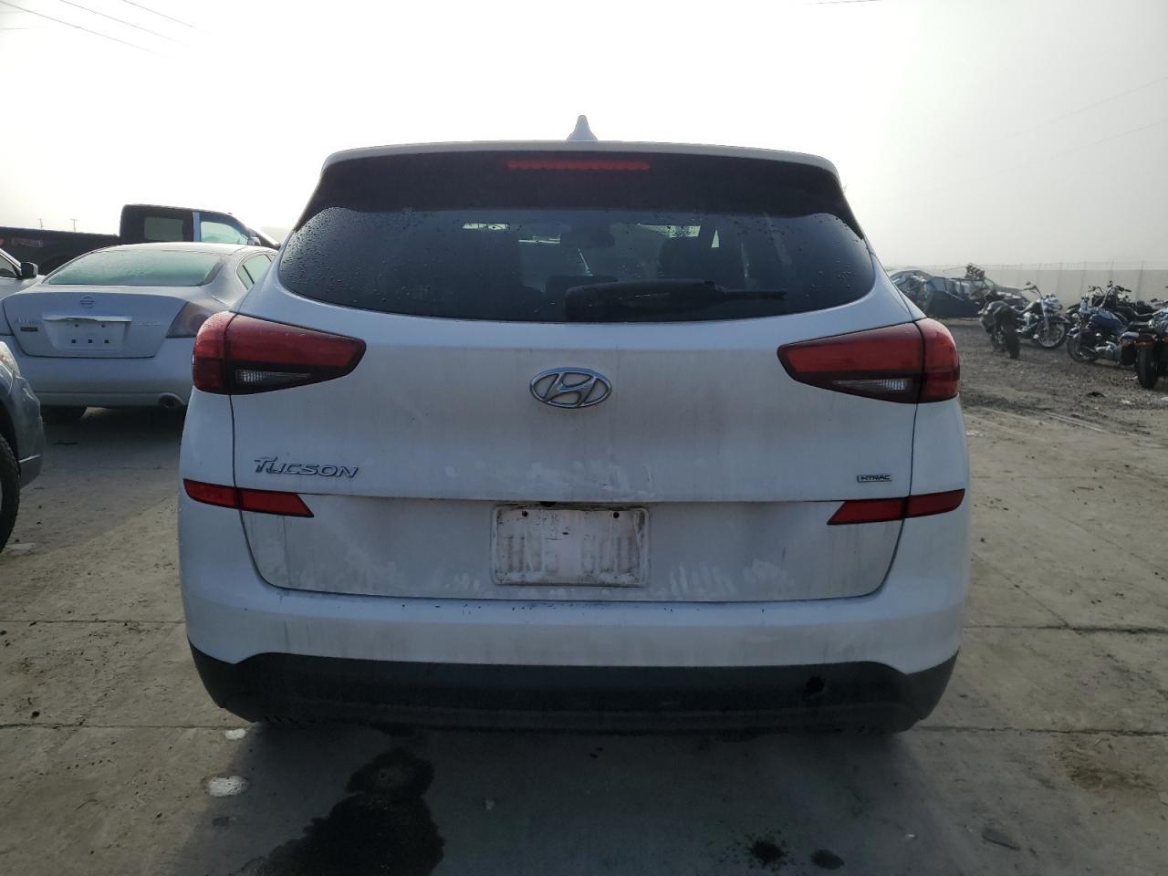 2020 Hyundai Tucson VIN KM8J2CA44LU208957 Copart auction photo, side damage thumbnail 6