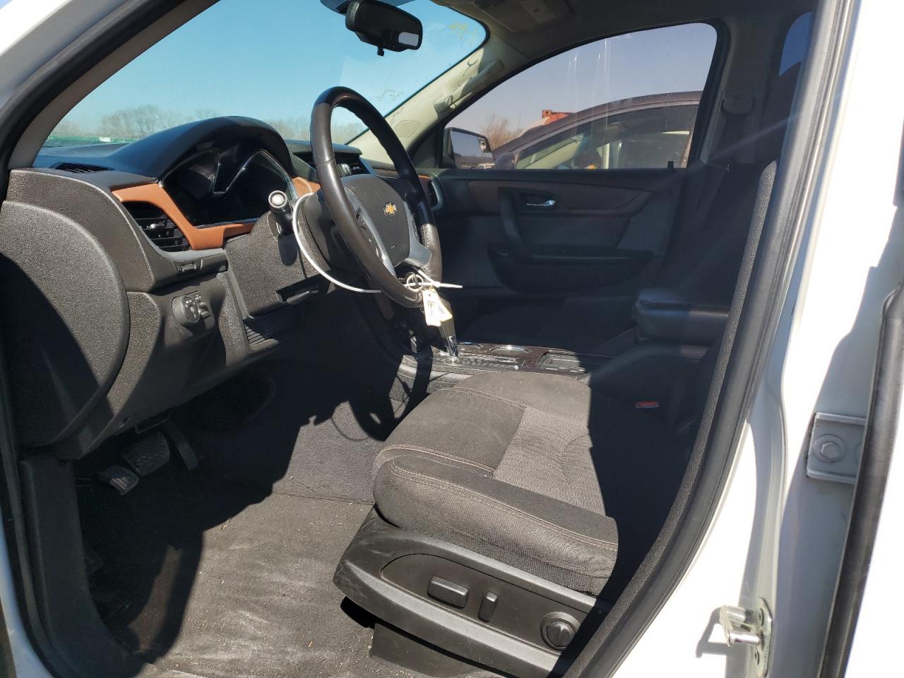 2015 Chevrolet Traverse VIN 1GNKVGKDXFJ212739 Copart auction photo, front end damage thumbnail 7