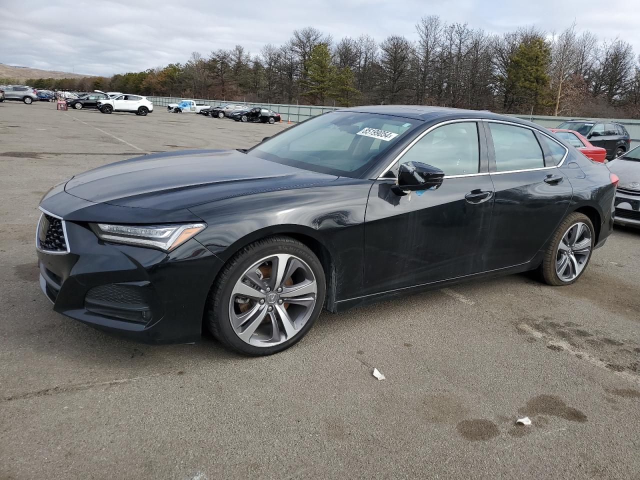 2022 Acura TLX VIN 19UUB6F65NA003537 - Copart auction photo