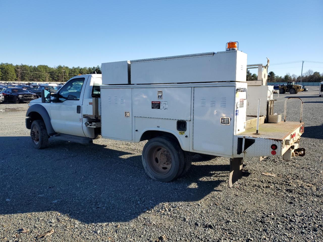 2012 Ford F450 VIN 1FDUF4GY1CEC07292 Copart auction photo, minor dent/scratches damage thumbnail 2