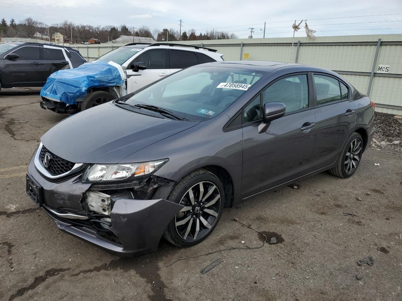 2015 Honda Civic VIN 19XFB2F91FE243824