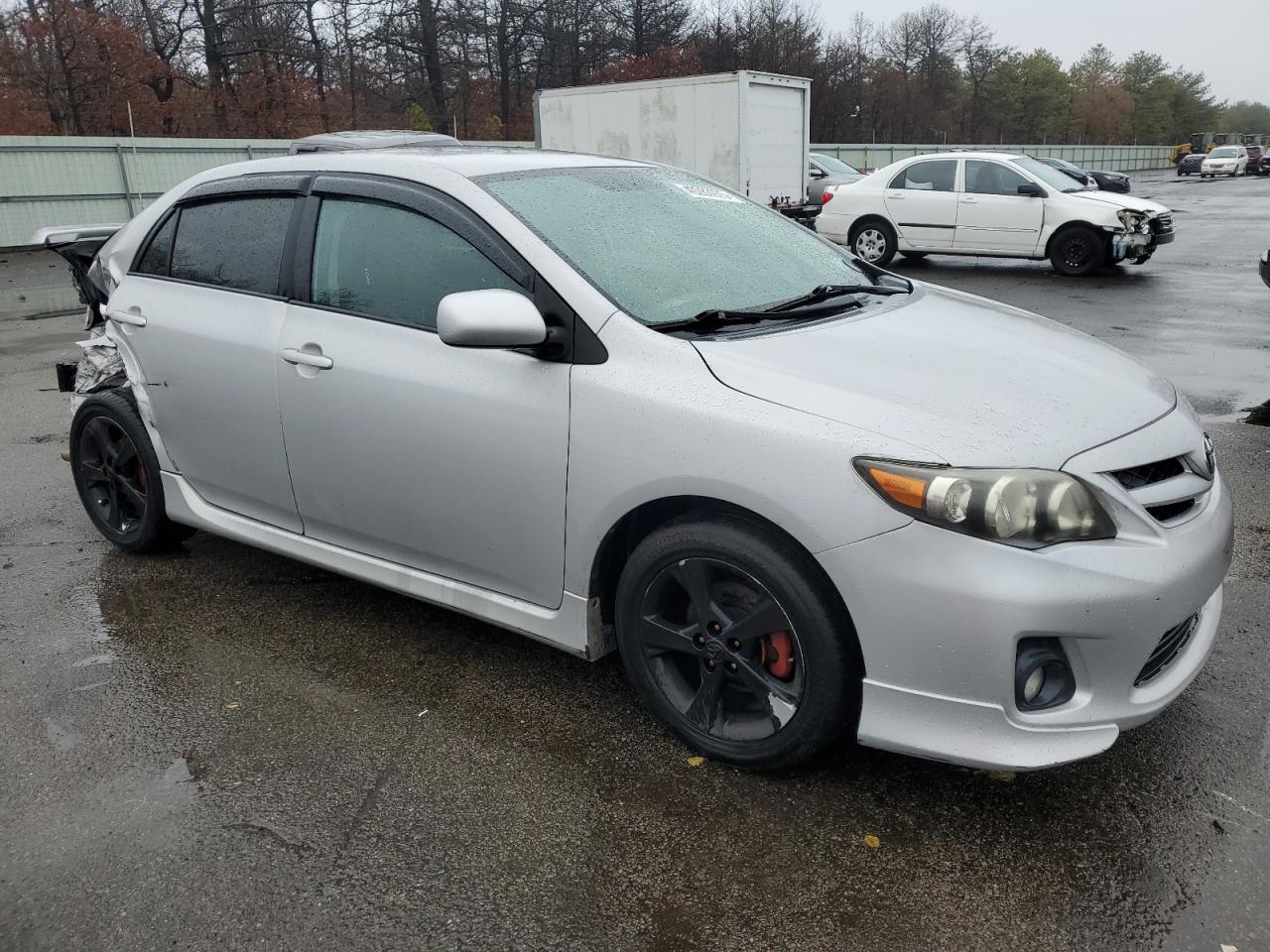 2011 Toyota Corolla VIN 2T1BU4EE2BC728193 Copart auction photo, rear end / front end damage thumbnail 4