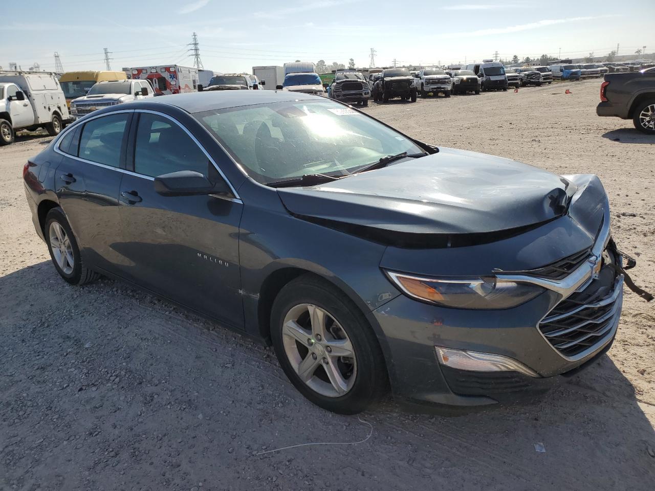 2019 Chevrolet Malibu VIN 1G1ZC5ST7KF138811 Copart auction photo, front end damage thumbnail 4