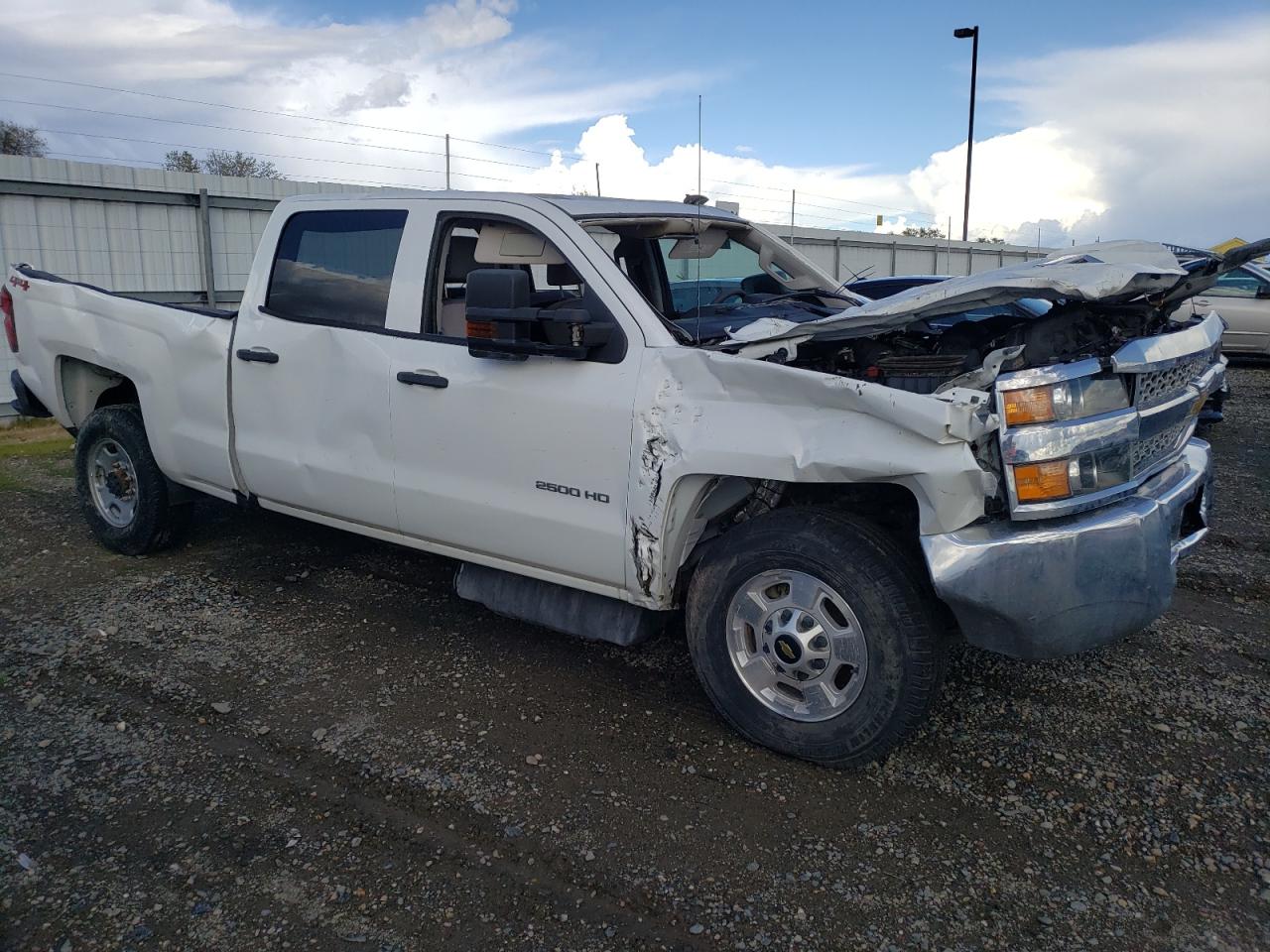 2019 Chevrolet Silverado VIN 1GC1KREY9KF200926 Copart auction photo, all over damage thumbnail 4