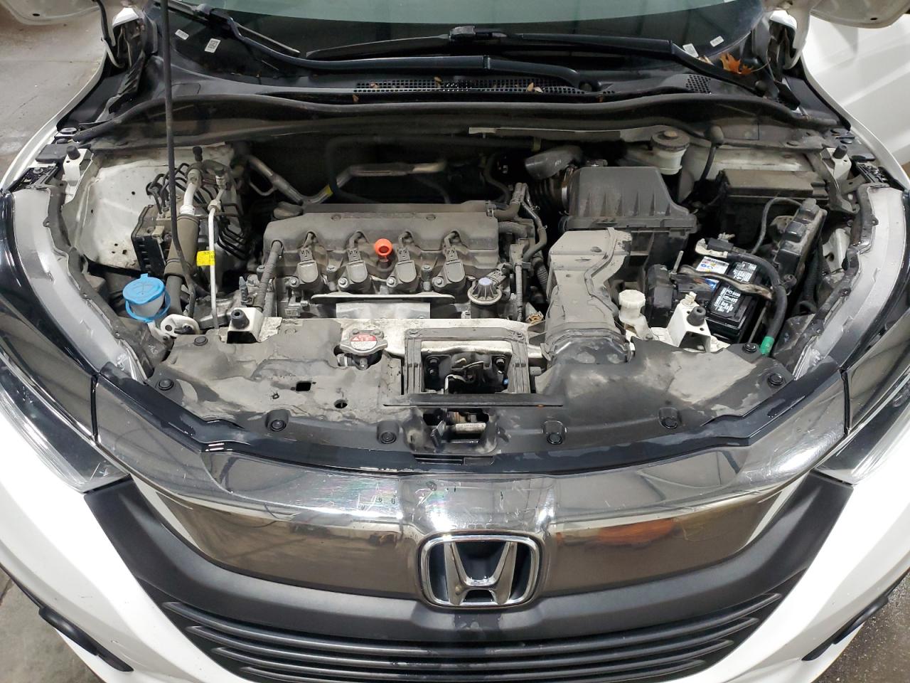2021 Honda HR-V VIN 3CZRU5H57MM705674 Copart auction photo, rear end / side damage thumbnail 12
