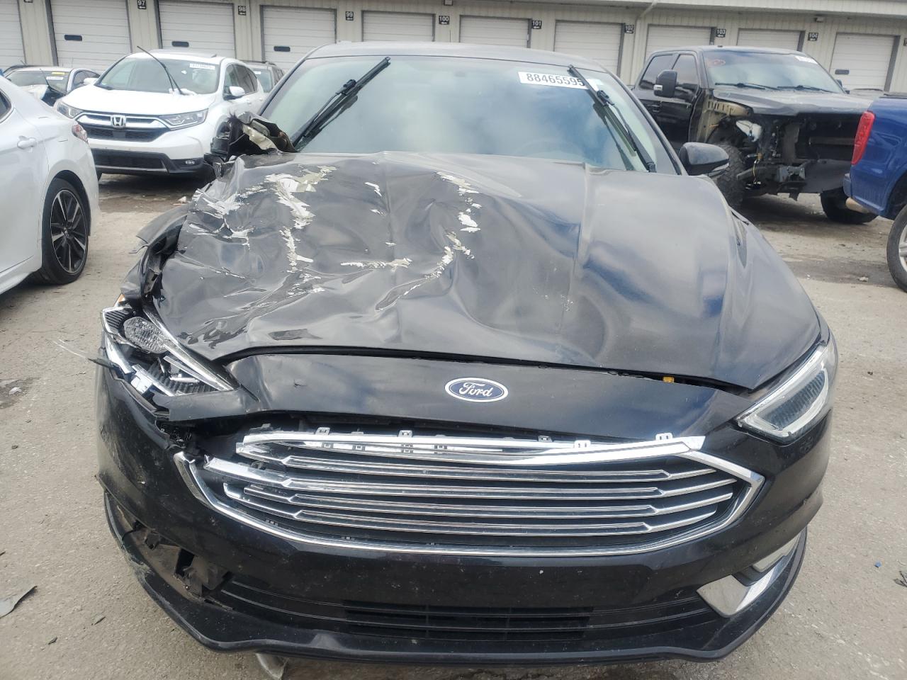 2017 Ford Fusion VIN 3FA6P0T98HR263712 Copart auction photo, front end damage thumbnail 5