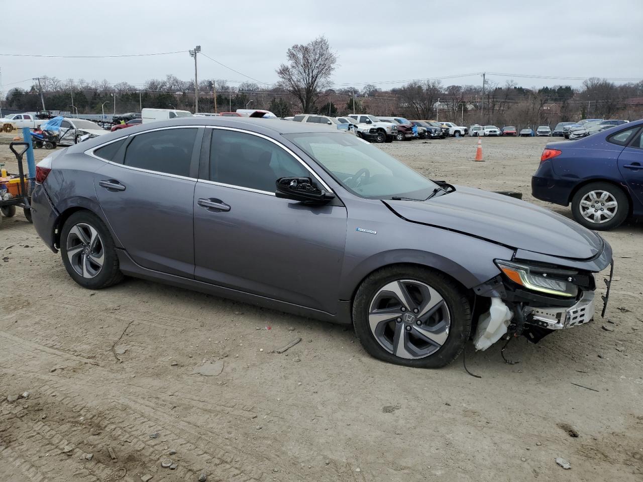 2019 Honda Insight VIN 19XZE4F51KE005799 Copart auction photo, mechanical / front end damage thumbnail 4