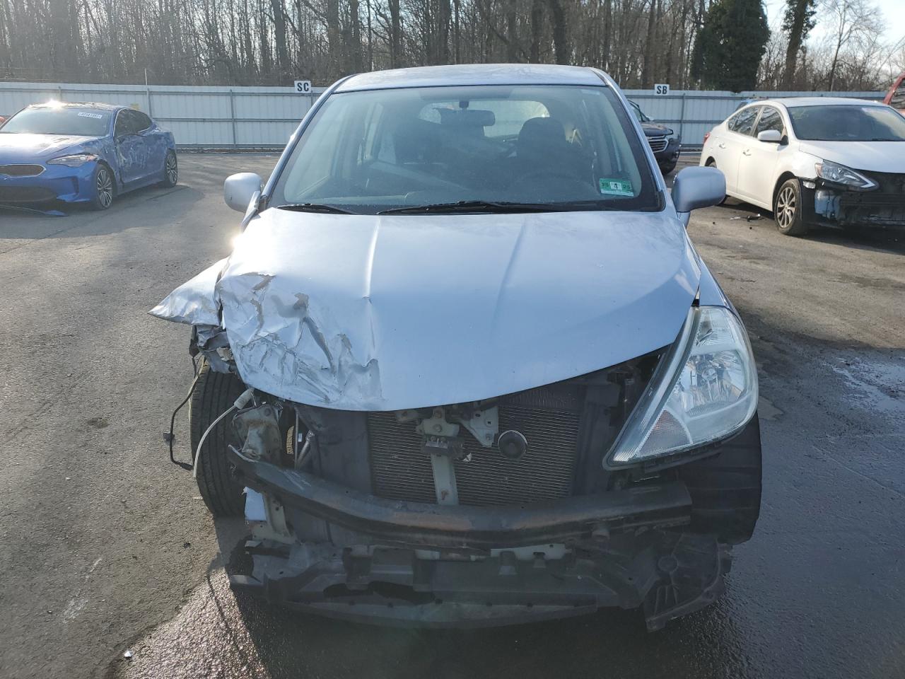 2010 Nissan Versa VIN 3N1BC1CP4AL391806 Copart auction photo, front end damage thumbnail 5