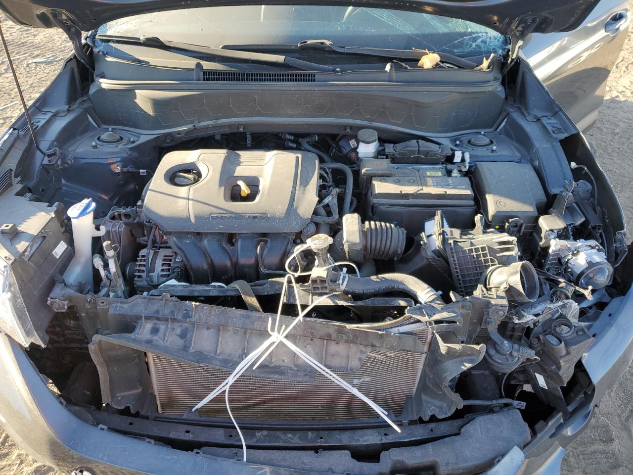 2021 KIA Seltos VIN KNDERCAA5M7098167 Copart auction photo, front end damage thumbnail 12