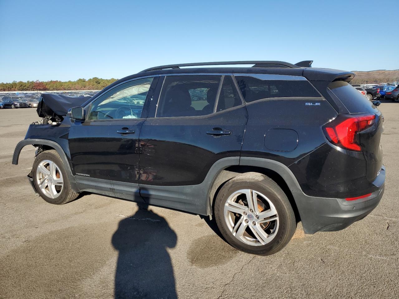 2018 GMC Terrain VIN 3GKALTEX8JL200894 Copart auction photo, front end / minor dent/scratches damage thumbnail 2